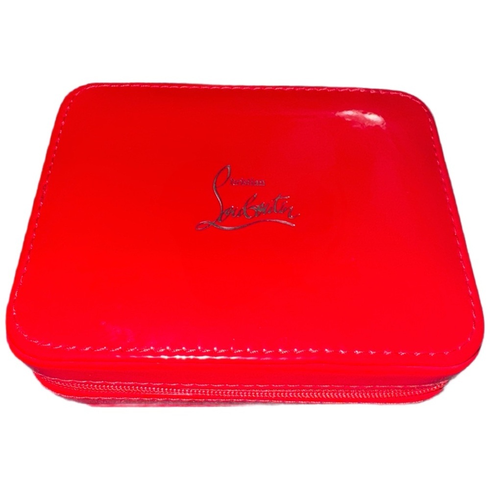 Christian Louboutin Glossy Red Makeup Case